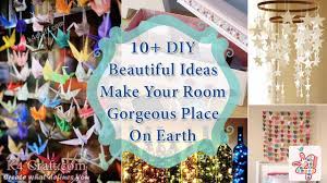 Whether you use your craft room for crafts, for knitting, for scrapbooking, for sewing, as a hobby room or as a gift wrapping room, below are some ingenius tips to declutter and organize your work space. 10 Diy Beautiful Ideas For Room Decoration With Simple Crafts K4 Craft