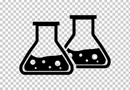 To search on pikpng now. Laboratory Flasks Science Chemistry Liquid Png Clipart Angle Are Black Black And White Bottle Free Png