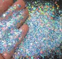12 Mixed Colors Iridesent Chunky Glitter Flakes Mylar Hexagon Fine Powder  Pigment Opal Glitter Sparkles Crafts Sequins Resin Epoxy Accessories Women  ...