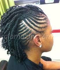 These cornrows twist in a circular design; Flat Twist Hair Styles Natural Hair Styles Natural Hair Twists