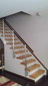 Modern Stairs Balcony Hand Rail Staircase Railing Kit Etsy Modern Stairs Modern Stair Railing Stairs Design