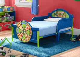 Designed to help make the transition from crib to. Teenage Mutant Ninja Turtles Plastic 3d Toddler Bed Delta Children