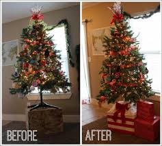 Decorative Christmas Tree Stands Artificial Trees Viralinspirations Christmas Tree Box Stand Christmas Tree Stand Alternative Christmas Tree