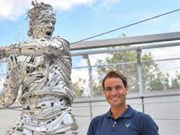 Lol, they usually get these statues really bad, not too surprised. French Open Rekordsieger Rafael Nadal Wird Statue Vom Franzosischen Tennisverband Gewidmet Eurosport