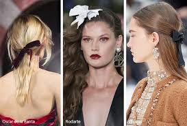 Fall Winter 2020 2021 Hair Accessory Trends Short Hair Accessories Runway Hair Model Hair