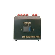 Oct 10, 2013 · a speaker selector is a device that splits the audio signal coming from your receiver or amplifier and sends that same audio signal to two or more sets of speakers. Cvs902 2 Way Speaker Switch