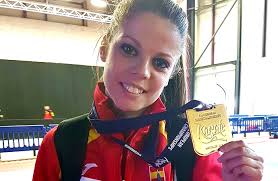 La karateka alcalaína Paula Rodríguez tercera de España en katas