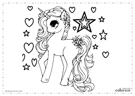 Dibujos Para Colorear Unicornio