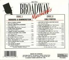 More Broadway Musicals Split 2 Cd 1992 Compilation Pappschuber Von Richard Rodgers Oscar Hammerstein Ii Cole Porter Richard rodgers —the blue room. musik sammler de