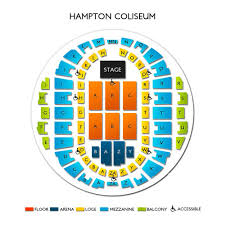 Hampton Coliseum 2019 Seating Chart
