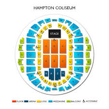 hampton coliseum 2019 seating chart