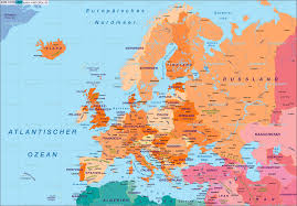 In europa leben heute rund 743,1 millionen menschen in über 60 ländern. Karte Von Europa Politisch Region Welt Atlas De