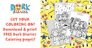 On each of the following pages, you will find an image of one famous work of art. Rachel Renee Russell On Twitter Bored Get Your Coloring On Https T Co Znehv2jgmf Dorkdiaries Tweens Freebies