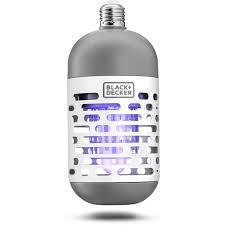 Black Decker Uv Led Light Bulb Electric Bug Zapper For Indoor Outdoor Use Helps Protect Up To 500 Square Feet Walmart Com Walmart Com