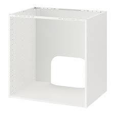 Metod Onderkast Voor Inbouwoven Spoelbak Wit 80x60x80 Cm Ikea Unterschrank Metod Unterschrank Einbauofen