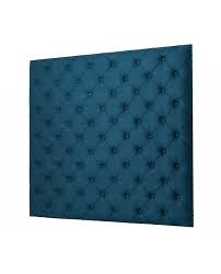 Capitonnées, en tissu, en laine, en velours livraison rapide fabricant design depuis 1964. Tete De Lit Tissu Thevenon Rive Gauche Bleu Canard