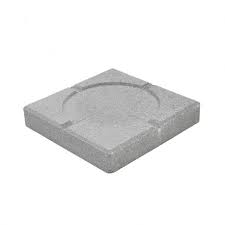 Polymère, fibre verre & ciment. Support Beton Pour Plots Pvc Lot De 10 Pieces Plots Discount Com