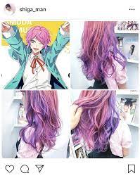 31 000rt m s ことりの髪を作った天才美容師が ヒプノシスマイク 飴村乱数と有栖川帝統の髪色を作ったぞ 髪 色 髪色 グラデーション ヘアーデザイン