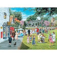 Bits And Pieces 300 Piece Puzzles Bits And Pieces 300 Piece Jigsaw Puzzle May Day Summer Town Fair By Artist Trevor Mitchell 300 Pc Jigsaw You Can Get More D Artist Best Jigsaw Pictures