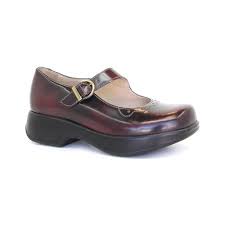 Womens Dromedaris Selma Mary Jane Size 37 M Polished Coffee