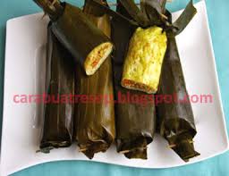 Nah resep lontong sayur untuk jualan ala jawa siap untuk di hidangkan. Cara Membuat Lontong Mie Bungkus Daun Pisang
