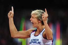 She is the current olympic champion, as well as the world record holder. Bouncing Back After Giving Birth Spotakova Surprises Herself On Her Return Feature World Athletics