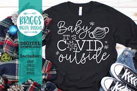 Download Baby It S Covid Outside Funny Christmas Svg 1025251 Cut Files Design Bundles