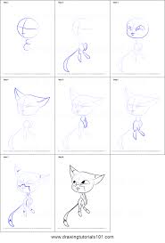 It was released on july 26, 2017. How To Draw Fox Kwami From Miraculous Ladybug Printable Step By Step Drawing Sheet Drawingtutorials101 Co Fox Drawing Miraculous Ladybug Step By Step Drawing