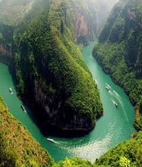 Gorgeous Bend In Yangtze River China Full Dose Cool Places To Visit Alaska Travel Places To Travel