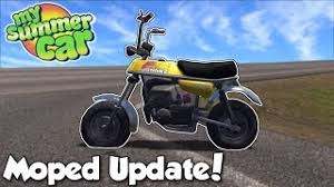 moped update my summer car 23 my summer car gameplay update youtube moped little motorcycles moped bike