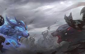 Choose from hundreds of free nature wallpapers. Wallpaper Flag Sword Axe Leo Wolf Battle Armor Art League Of Legends Lol Artwork League Of Legends Darius Stand Garen Garnier Images For Desktop Section Igry Download
