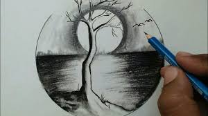 Maybe you would like to learn more about one of these? Nature Scenery Drawing For Beginners Beautiful Scenery Daily Challenge 23 Youtube
