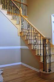 Pin By Vanessa Bilac On Appetizers Stairs Design Railing Design Iron Stair Railing
