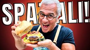 Un Panino SUCCULENTO con Hamburger tagliato al coltello