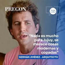 👨🏼‍💼 Germán Jiménez, el jujeño que pisa fuerte en el mundo de la  arquitectura próximamente realizará el lanzamiento de su nuevo estudio. 🏢  Su arquitectura es moderna, empática, disruptiva y marca tendencia.