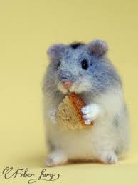 Fiber Fury Chomiczek Filztiere Filzen Geschenke Selber Machen