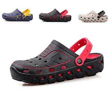 Wawen Garden Shoes Men And Women Non Slip Sandals Lightweight Beach Shoes Breathable Drainage Quick Drying Mens Summer Shoes Beach Shoes Shoes Mens