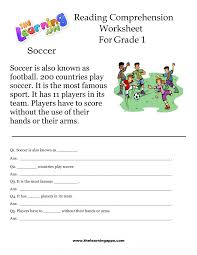 Fables, short stories, english talks, ebooks. 1st Grade Reading Comprehension Worksheets For Free