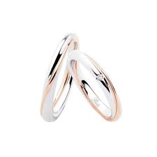 Faith In White Gold Pink Gold Finishing In Tuttogio On Faith Italian Brand 1 268 00 Fedi Nuziali Anelli Di Fidanzamento Con Diamanti Fedi Vintage