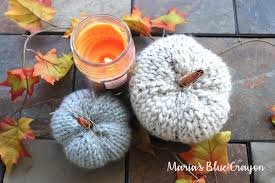 Looking for a quick gift. Chunky Crochet And Knit Pumpkins Free Pattern Download Maria S Blue Crayon