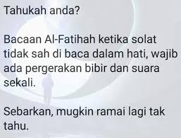 Listen to bacaan al fatihah by saiful bahtiar on soundcloud. Hukum Membaca Al Fatihah Menjawab Kemusykilan Agama Facebook