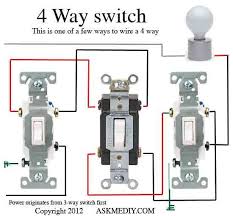 Four Way Dimmer Switch Electrical Switch Wiring Home Electrical Wiring 4 Way Light Switch