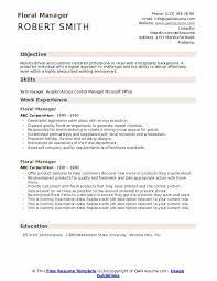 Get cover letters for over 900 professions. Floral Manager Resume Samples Qwikresume