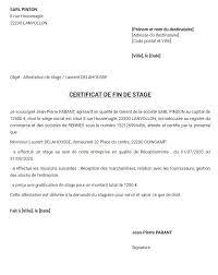 L'attestation de stage ou certificat de fin de stage est un document remis au stagiaire à la fin du stage et qui lui permet de prendre en compte son stage dans ses droits à la retraite, d'obtenir une lettre de recommandation et de fournir cette attestation aux organismes la réclamant. Attestation De Stage Modele Pdf Et Word