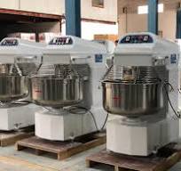 Wholesale Customized Bread Baking Machine Processor Mixer Bakery Shop Use  130L 50kg Spiral Equipment Dough Kneader with Full Stainless Steel Cover