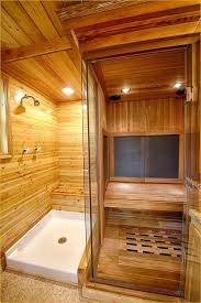 30 Cozy Small Bathroom In Home Saunas Daily Home List Tiny House Bathroom House Bathroom Tiny House Vacation