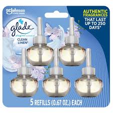 Then, does air wick fit glade plugins? Glade Plugins Refill 5 Ct Clean Linen 3 35 Fl Oz Total Scented Oil Air Freshener Walmart Com Walmart Com