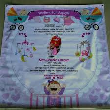 Spanduk aqiqah anak, banner aqiqah bayi, contoh banner aqiqah anak, desain banner bayi baru desain kartu undangan aqiqah simpel format cdr desain free 16 12 2019 desainfree com. Jual Banner Acara Aqiqah Ultah Dll Ukuran 1x1 Meter Free Disain Kab Jepara Starsouvenir Tokopedia