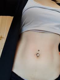 Got My Belly Button Pierced Today It Bled Like Crazy Piercing