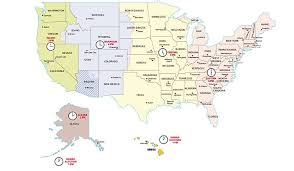Countries are ranked by total number of time zones on their territory. How Many Time Zones Are In The United States Worldatlas